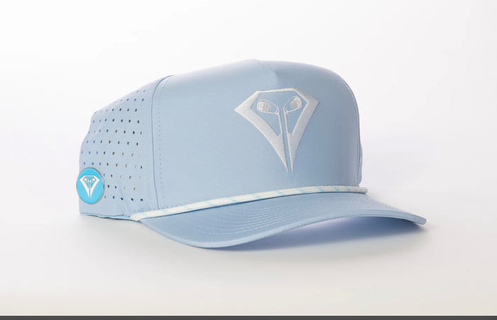 "The Classic" Rope Hat - Powder Blue (Ball Marker Included)