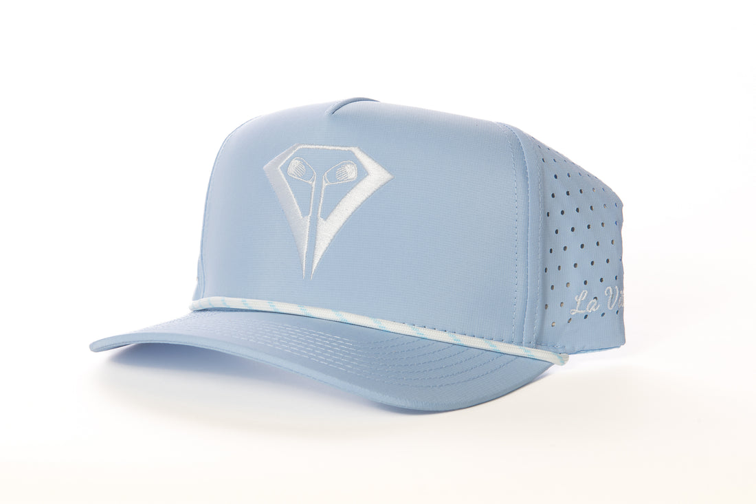 "The Classic" Rope Hat - Powder Blue (Ball Marker Included)