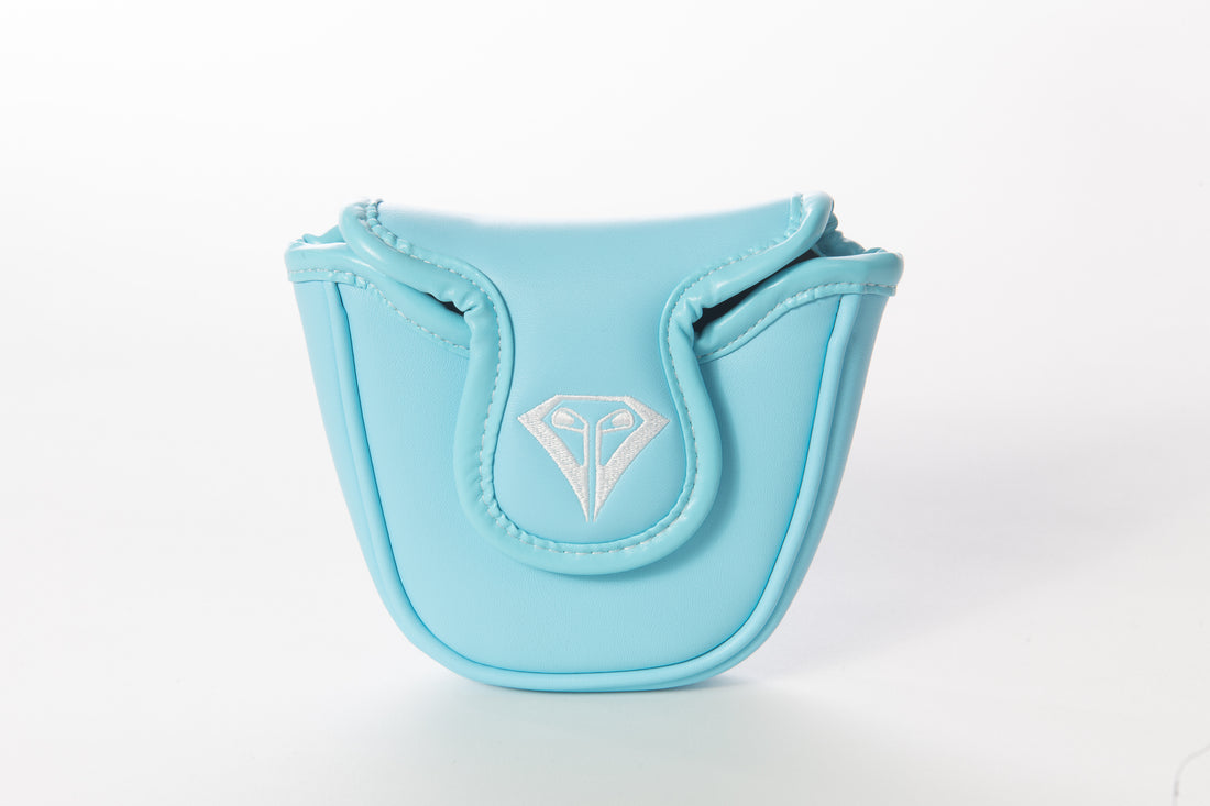 La Vita Golf Powder Blue Mallet Headcover (Heel Shaft)
