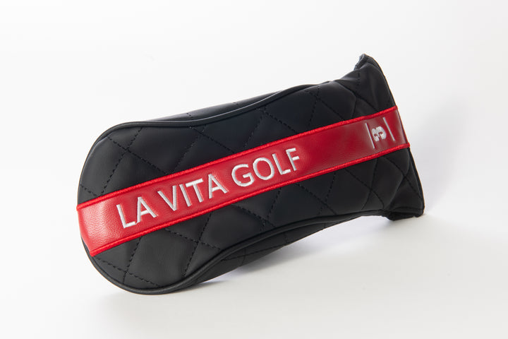 La Vita Golf Quilted Leather 3 Wood Cover
