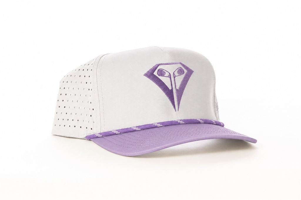 Rope Hat -  Lavender Links