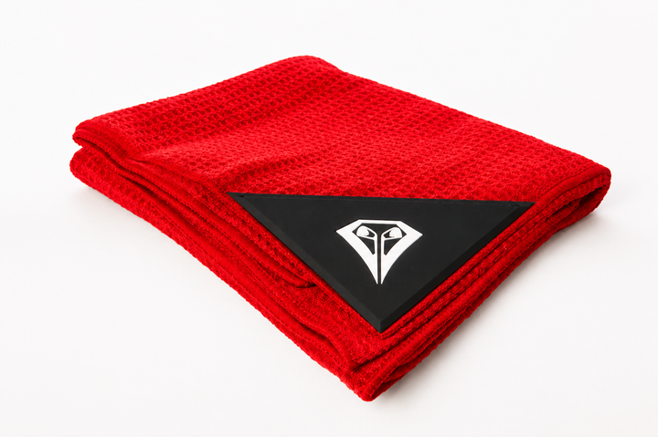 Magnetic Tour Towel - Red