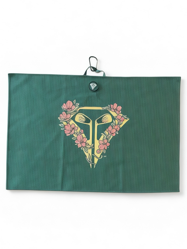 Azalea Collection Logo Magnetic Golf Towel