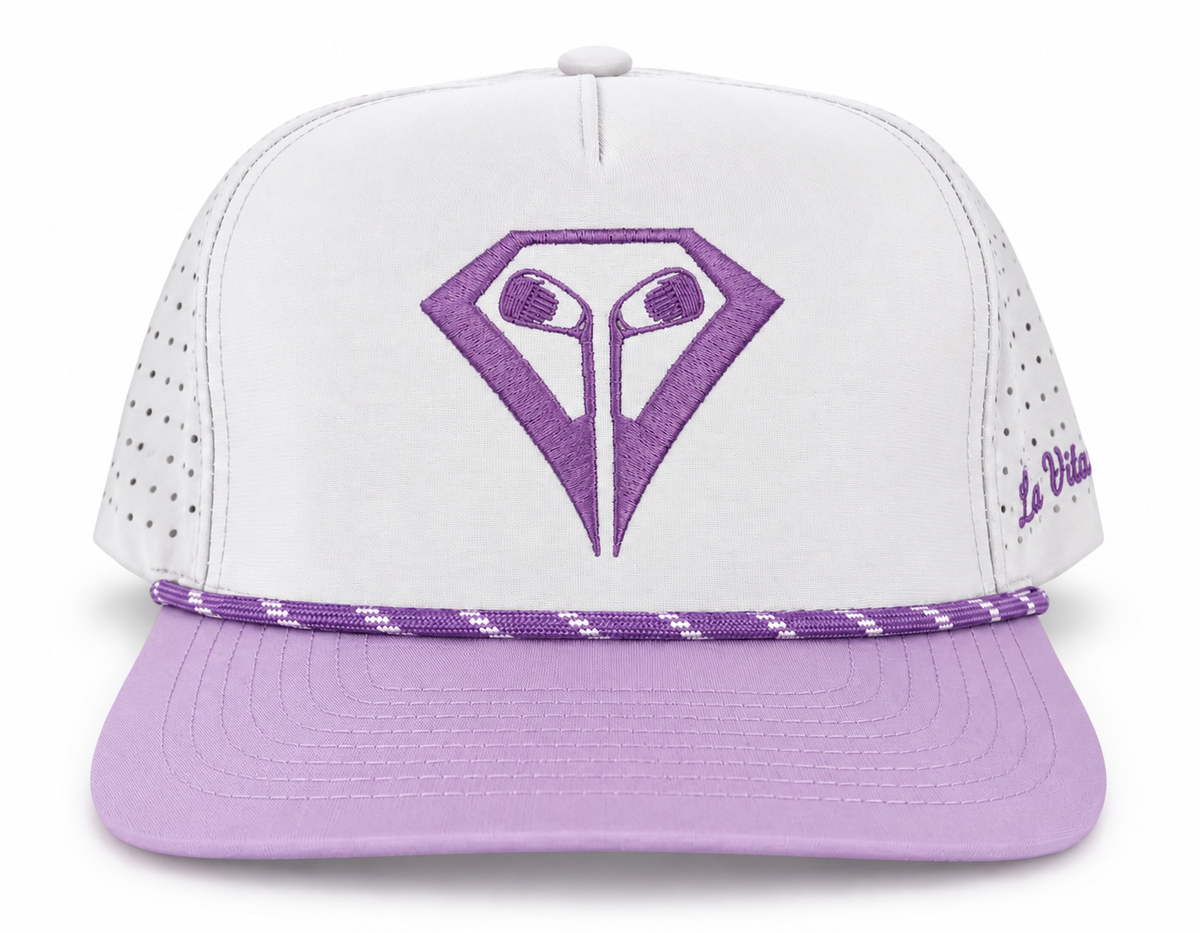 Signature Rope Hat — Lavender Links