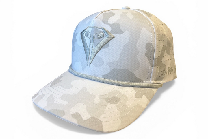 "The Classic" Rope Hat (Snow Camo)