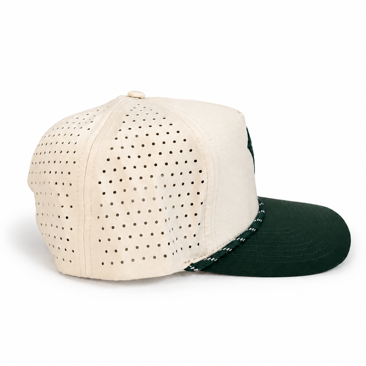 La Vita Golf Signature Rope Hat (Ivy League) - rope-brim golf snapback, image 6