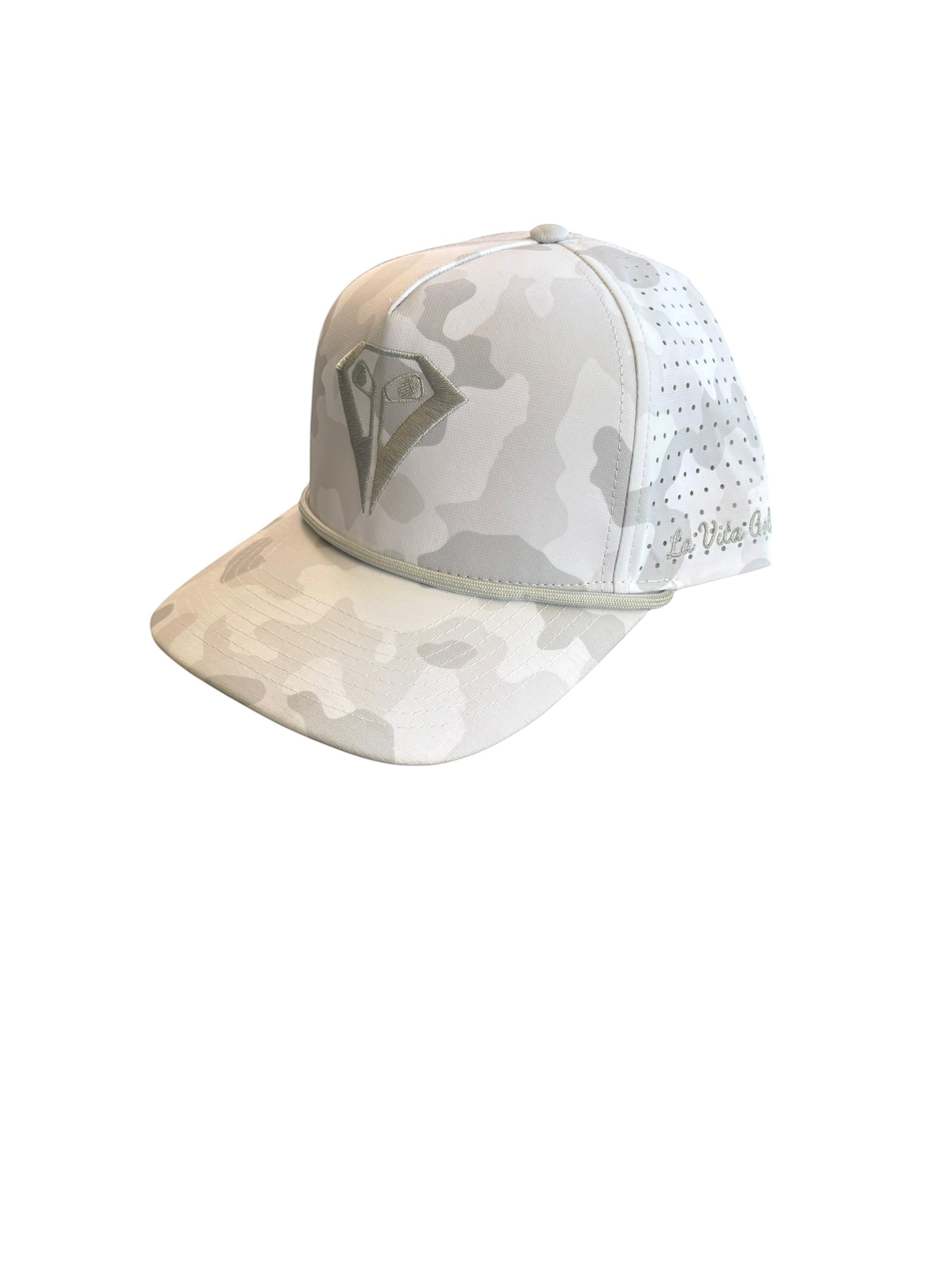 "The Classic" Rope Hat (Snow Camo)