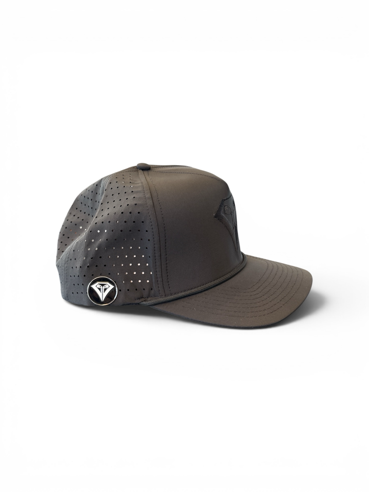 "The Classic" Rope Hat (Black on Black)