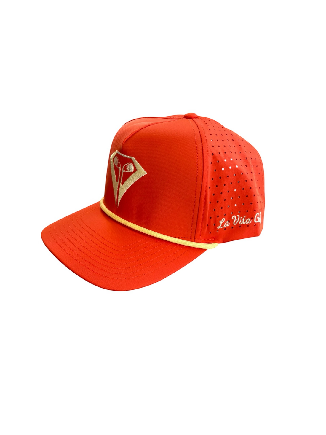 "The Classic" Rope Hat (Creamsicle)