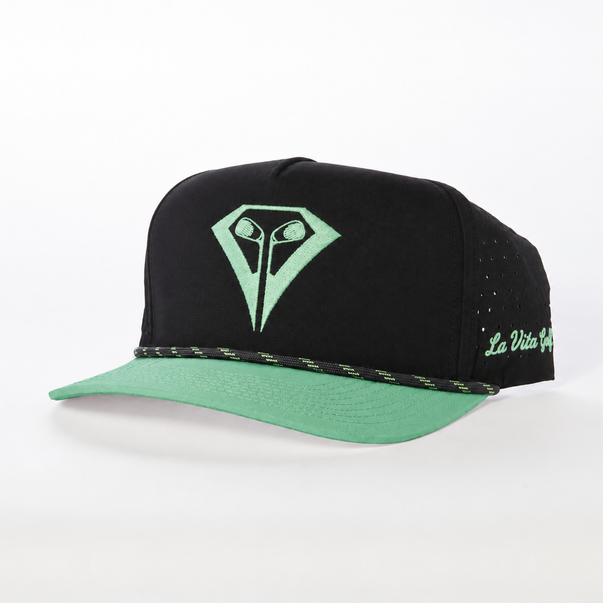 Signature Rope Hat — Mint Chip