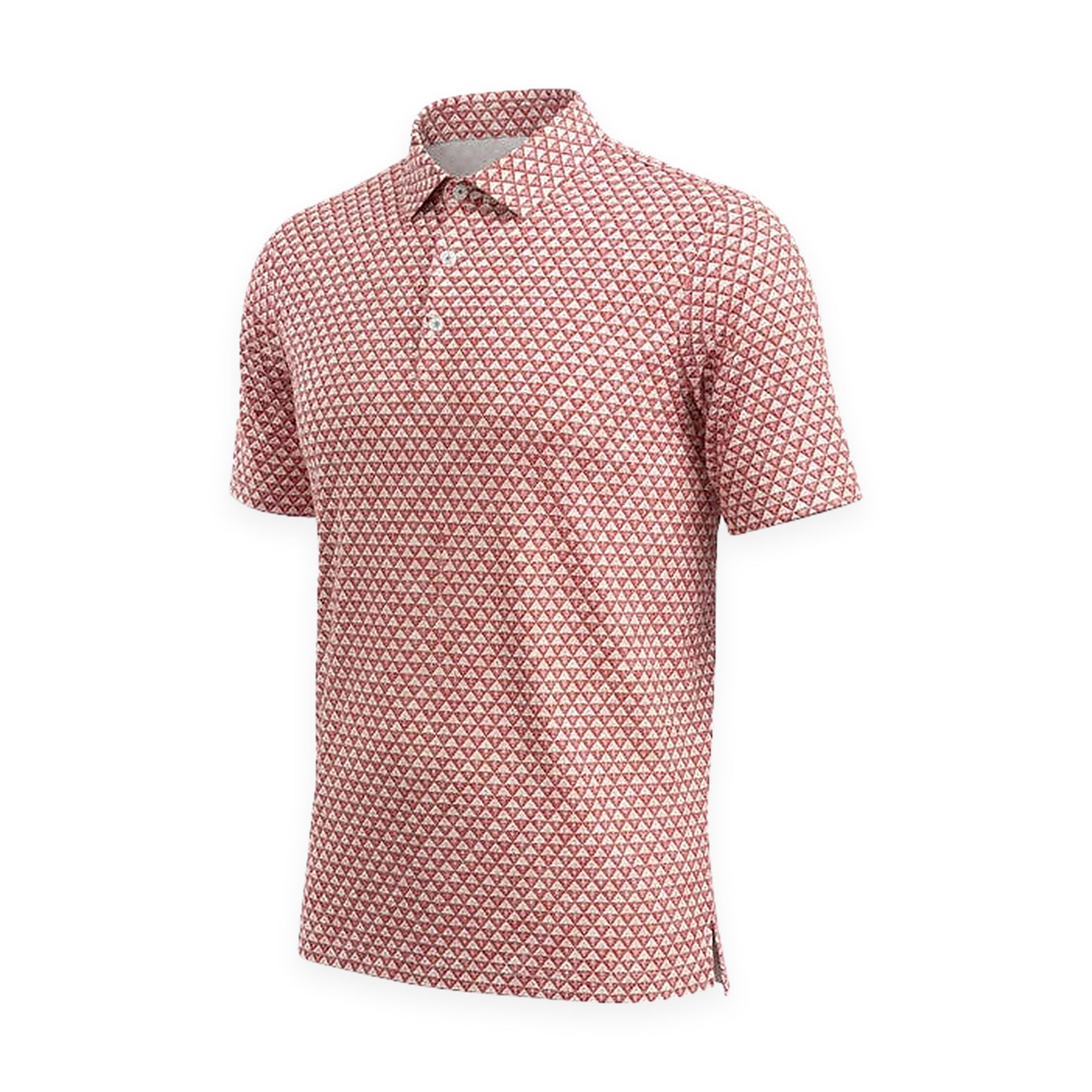 La Vita Golf Performance Polo (Orange Crush) - product view